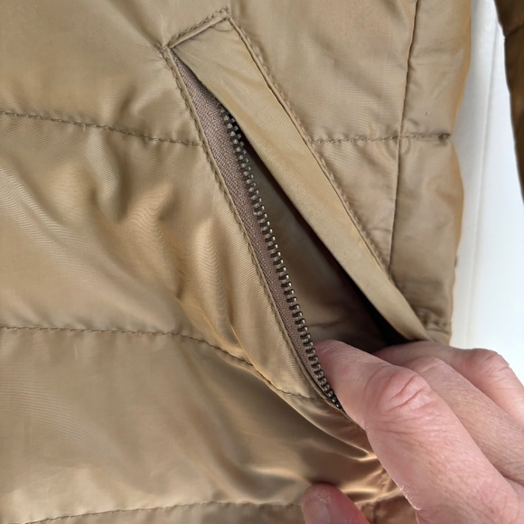 Zara Women down & feather filled winter jacket removable hood sz M read desc. - Picture 10 of 16